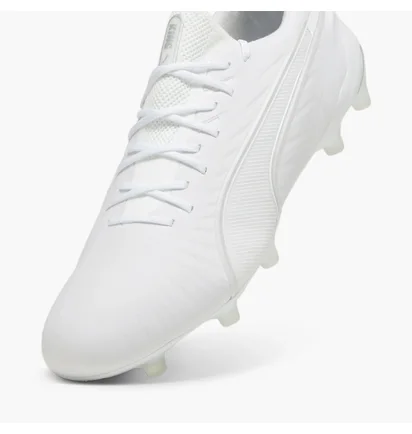 Бутсы женские Puma King Ultimate Fg/Ag White 107809-04