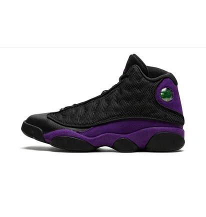 Кросівки чоловічі Air Jordan 13 Retro Black/Violet DJ5982-015