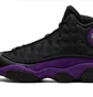 Кросівки чоловічі Air Jordan 13 Retro Black/Violet DJ5982-015