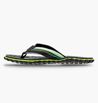Тапочки мужские Gumbies Cairns Black/Green GU-FFCAI020