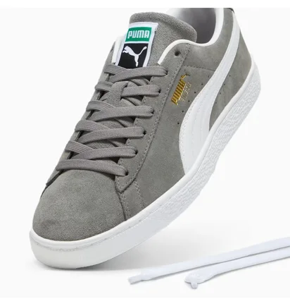 Кроссовки унисекс Puma Suede Classic Grey 399781-06