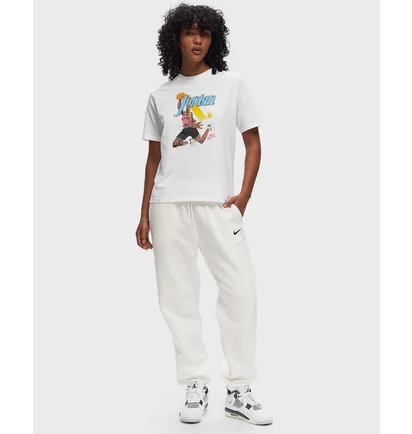 Штани жіночі Nike Phoenix Fleece High-Waisted Oversized Sweatpants Beige FZ5996-133