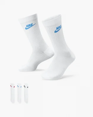 Носки унисекс Nike U Nk Nsw Everyday Essential Cr White (3 пары) DX5025-911