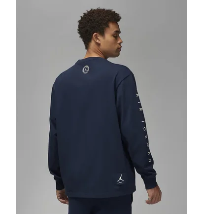 Лонгслів чоловічий Air Jordan Long Sleeve T-Shirt X Union La Blue DV7341-419