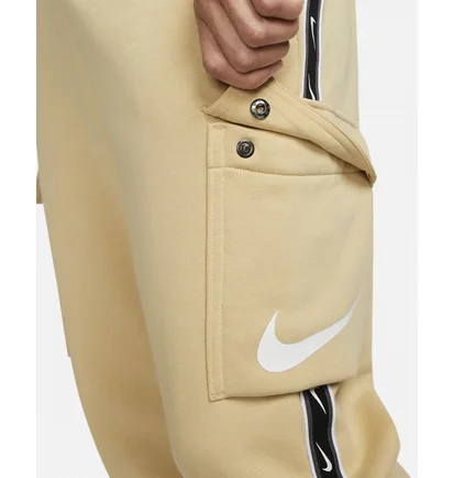 Штаны мужские Nike Sportswear Repeat Tape Fleece Cargo Jogger Pants Yellow Dx2030-252