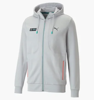 Куртка мужская Puma Mercedes-Amg Petronas Motorsport Hooded Jacket Grey 538460-02