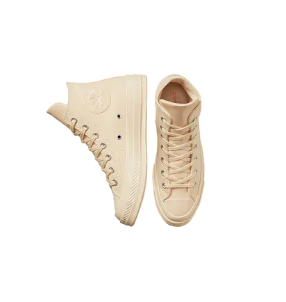 Кеди жіночі Converse Chuck 70 High Beige 571629C