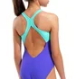 Купальник детский Arena Graphic Swimsuit V Back Blue 010407-880
