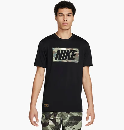 Футболка мужская Nike T-Shirt Dri-Fit Black FQ3885-010