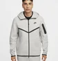 Толстовка чоловіча Nike Tech Full-Zip Windrunner Hoodie Grey HV0949-063