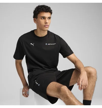 Футболка мужская Puma Bmw Essential Logo Tee Black 632516-01