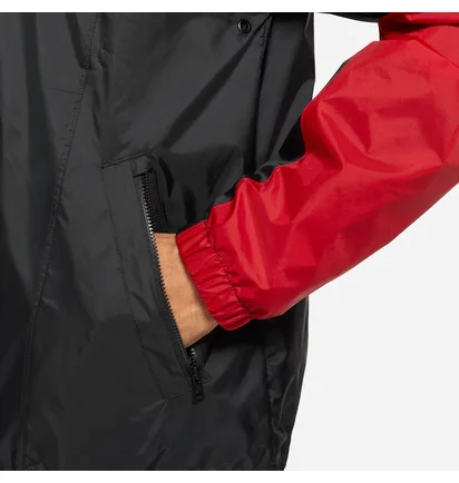 Вітровка чоловіча Air Jordan Essentials Woven Jacket Black/Red DA9832-010
