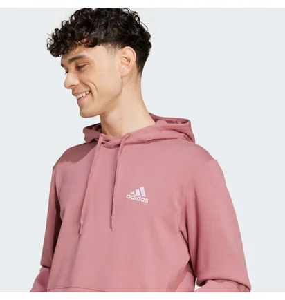 Худи мужское Adidas Essentials Fleece Hoodie Peach IZ4756