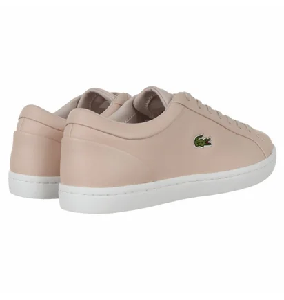 Кроссовки женские Lacoste Straightset Lace 317 3 Caw Beige 734CAW006015J