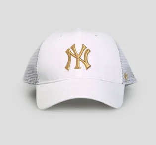 Кепка унісекс 47 Brand Ny Yankees White B-Brmtl17Ctp-Wh