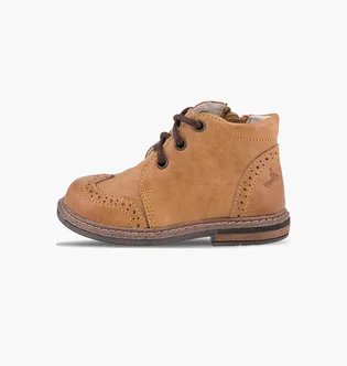 Ботинки детские Emel Brogue Winter Brown 2689