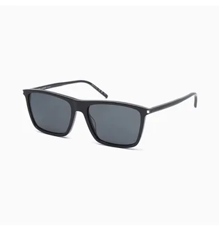Солнцезащитные очки мужские SAINT LAURENT Grey/Black SL-668-001-56
