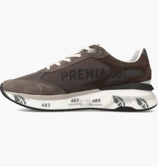 Кроссовки мужские Premiata Moerun Grey/Brown VAR-6446