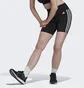 Шорты женские Adidas Training Essentials 3-Stripes High-Waisted Short Leggings Black HK9964