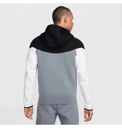Толстовка чоловіча Nike Tech Fleece Grey/Black FZ4709-011