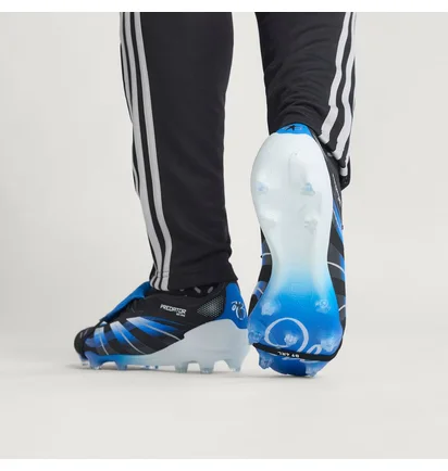 Бутси унісекс Adidas Predator Elite Black/Blue JS3106