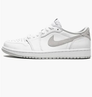 Кроссовки женские Nike Air Jordan 1 Low Og Neutral Grey 2021 White Cz0775-100