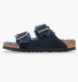 Сандалі жіночі BIRKENSTOCK Arizona Shearling Blue 1020583