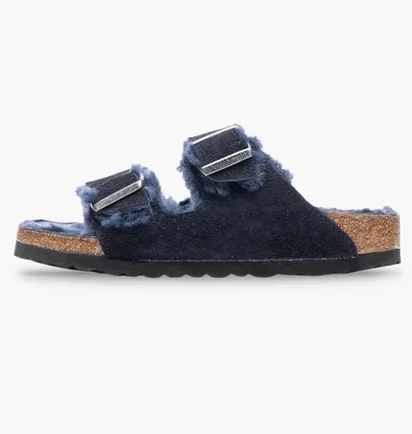 Сандалі жіночі BIRKENSTOCK Arizona Shearling Blue 1020583