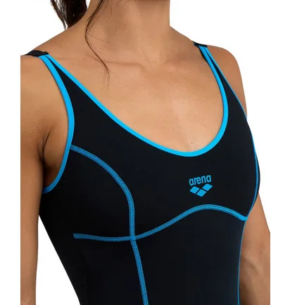 Купальник Arena Tania Clip Back Swimsuit One P Blue 005974-580