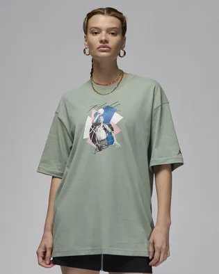 Футболка женская Air Jordan T-Shirt Oversize Green FN5708-304