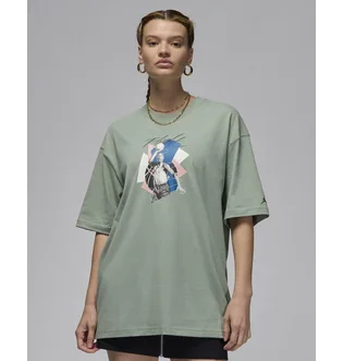 Футболка женская Air Jordan T-Shirt Oversize Green FN5708-304