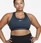 Топ жіночий Nike Swoosh Medium Support Padded Sports Bra Blue DX6821-328