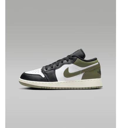 Кроссовки детские air Jordan Low (Gs) Olive/Black 553560-092