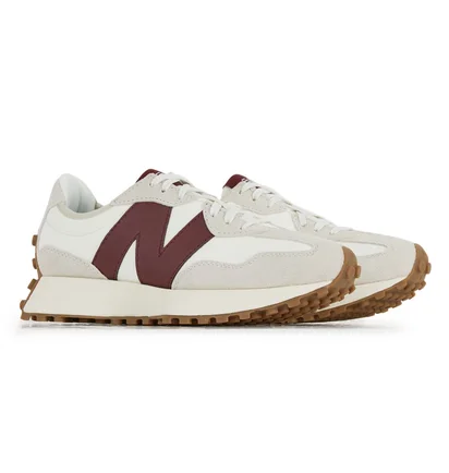 Кроссовки женские New Balance 327 Blanc Beige WS327KA