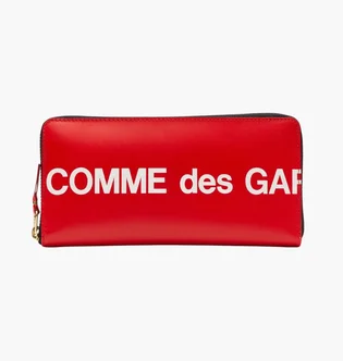 Кошелек женский Comme des Garcons Huge Logo Red SA0110HL-RED