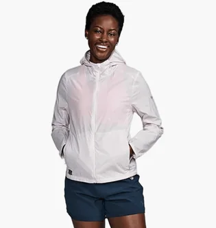Вітровка жіноча Saucony Peregrine Packaway Jacket White SAW800480-BM