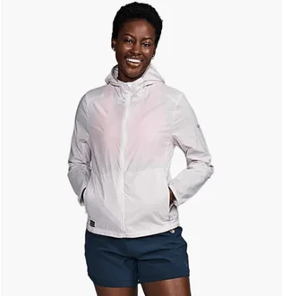 Ветровка женская Saucony Peregrine Packaway Jacket White SAW800480-BM