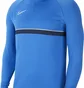 Олимпийка мужская Nike Dry Academy 21 Drill Top Blue Cw6110-463