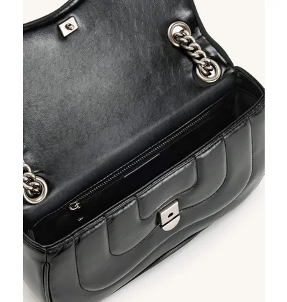 Сумка жіноча JW PEI Tina Quilted Chain Crossbody Black BB2023BG74156JWP
