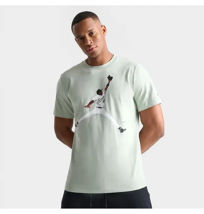 Футболка мужская Air Jordan Flight Mvp Baseball Graphic T-Shirt Green FN5990-005
