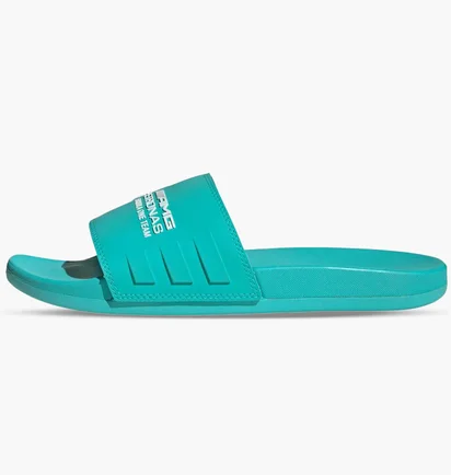Тапочки унисекс Adidas Mercedes - Amg Petronas Formula One Team Adilette Comfort Turquoise JR1071