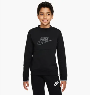 Толстовка детская Nike B Nsw Amplify Crew Black Dq8819-010