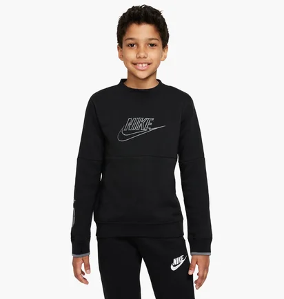 Толстовка дитяча Nike B Nsw Amplify Crew Black Dq8819-010