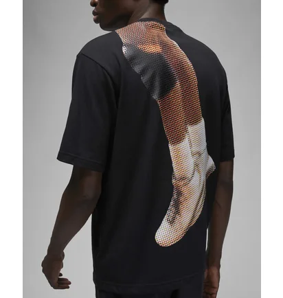 Футболка чоловіча Air Jordan Flight Heritage 85 T-Shirt Black FB7384-010