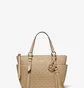 Сумка жіноча Michael Kors Sullivan Small Logo Top-Zip Tote Bag Brown 30H1GUPT5V-CAMEL-57531