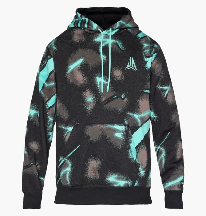 Худи мужское Nike Ja Mclub Bb Black/Green HV3378-339
