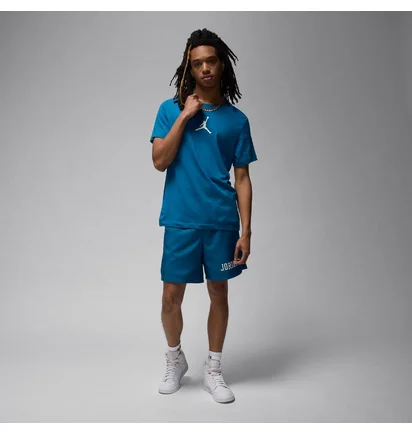 Футболка чоловіча Air Jordan Air Jumpman Ss Crew Blue CW5190-457