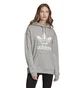 Толстовка женская Adidas Trefoil Hoodie Grey FM3304