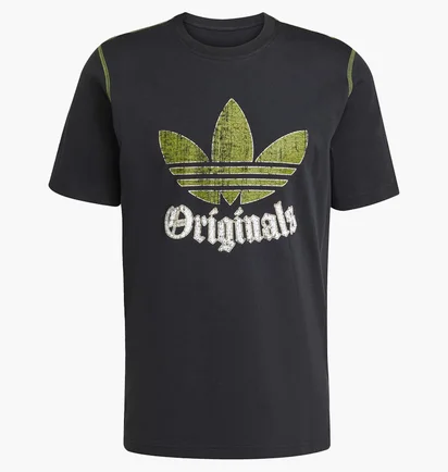 Футболка чоловіча Adidas Distressed Graphic Regular Fit Black JY2761