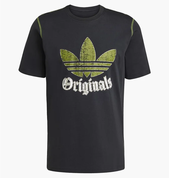 Футболка чоловіча Adidas Distressed Graphic Regular Fit Black JY2761